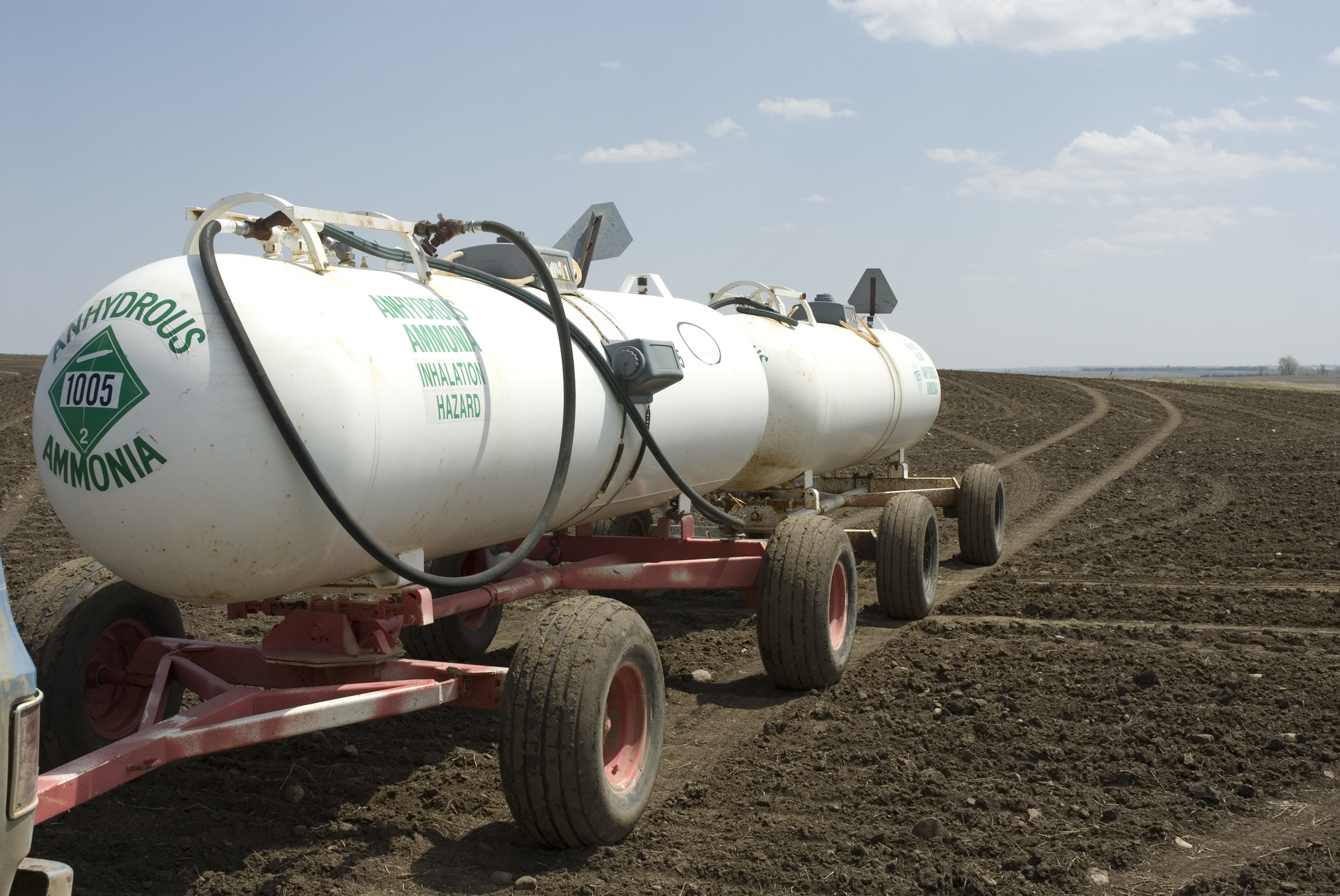 Anhydrous Ammonia Nurse Tank